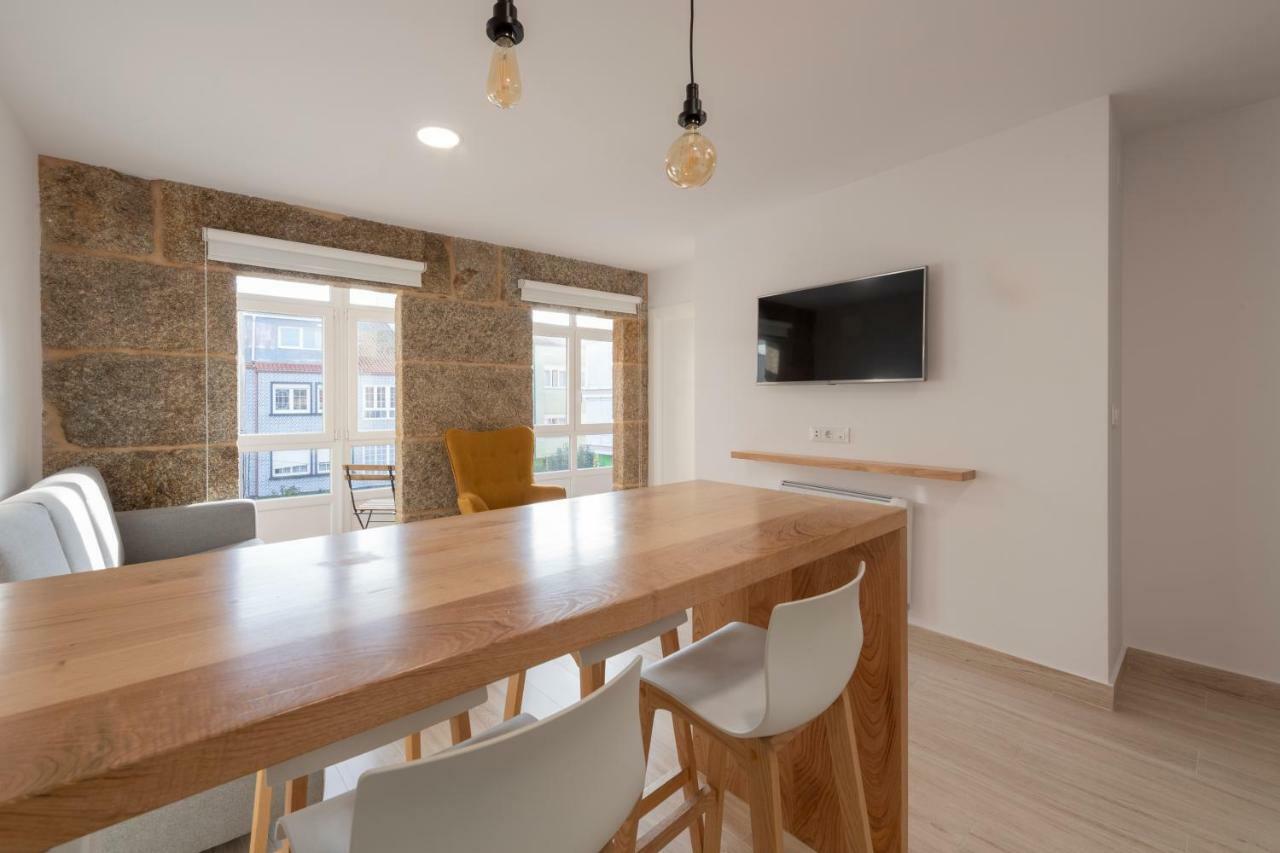 Apartamentos Mar De Fondo Muxía Kültér fotó